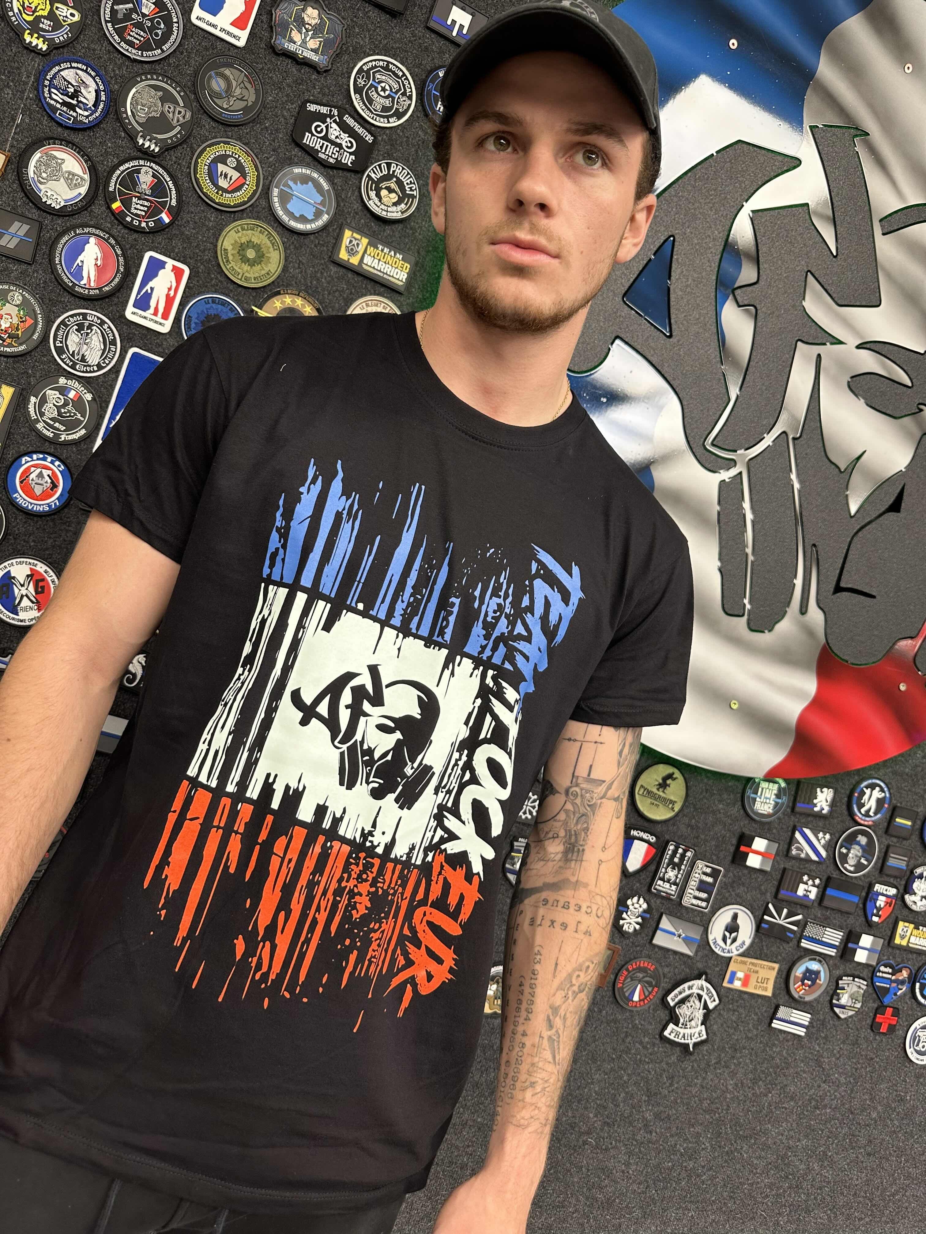 T-shirt Frenchy - Noir