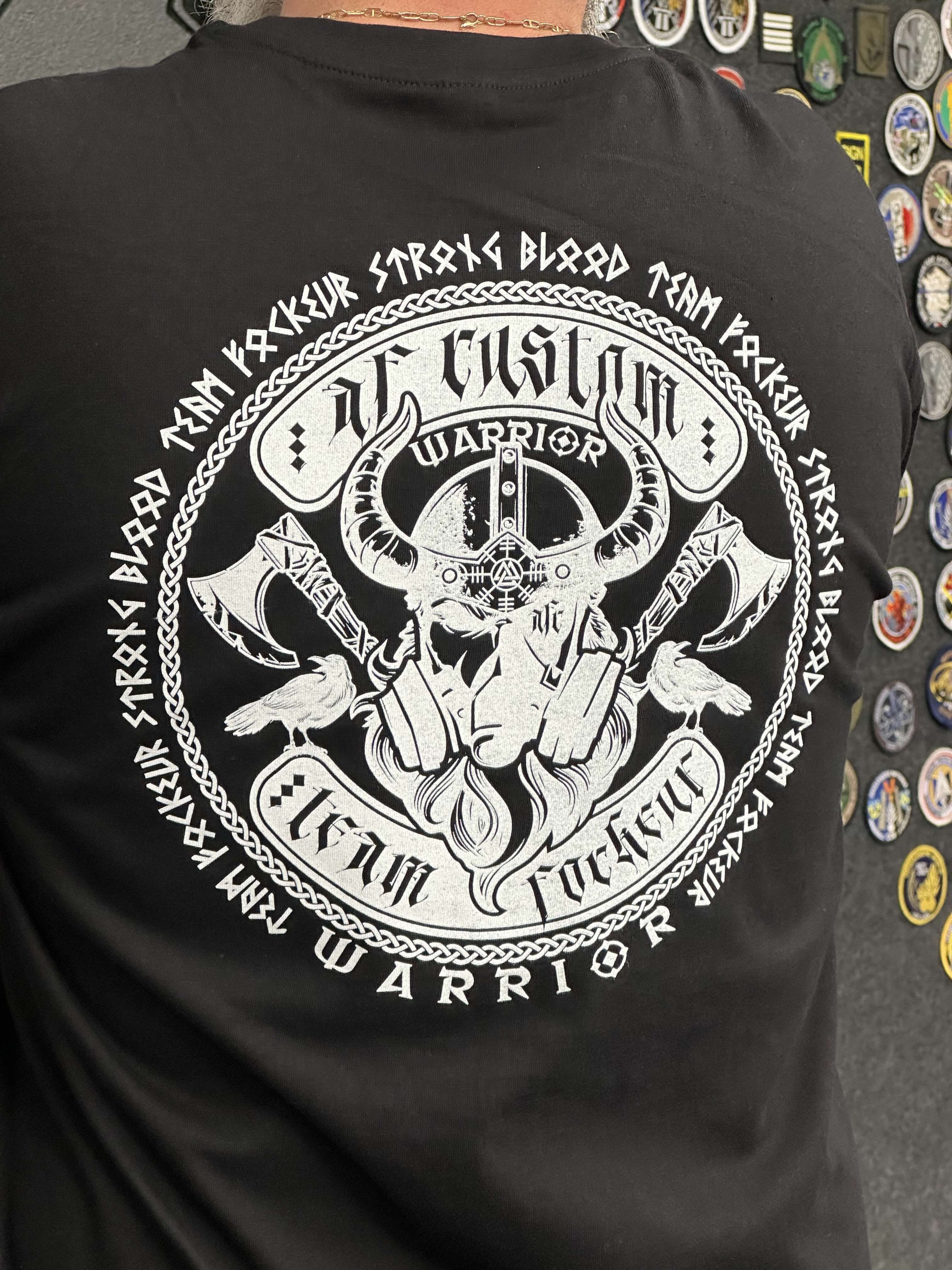T-shirt Strong Blood - Noir
