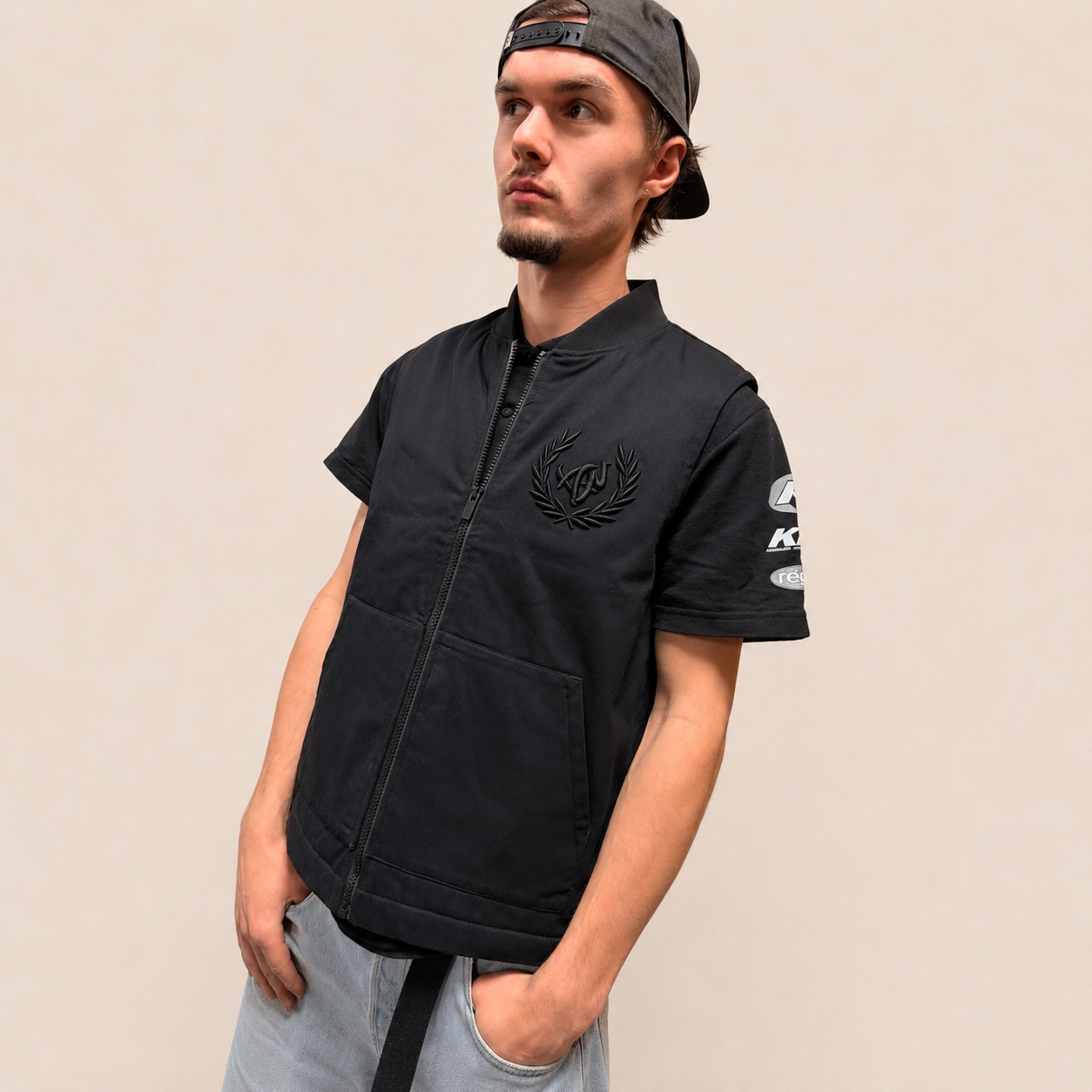 Veste Sans Manches Workwear - 3D Black