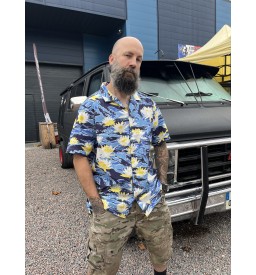 Chemise Aloha - Bleu