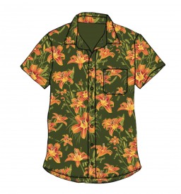 Chemise Aloha FAL - Vert...