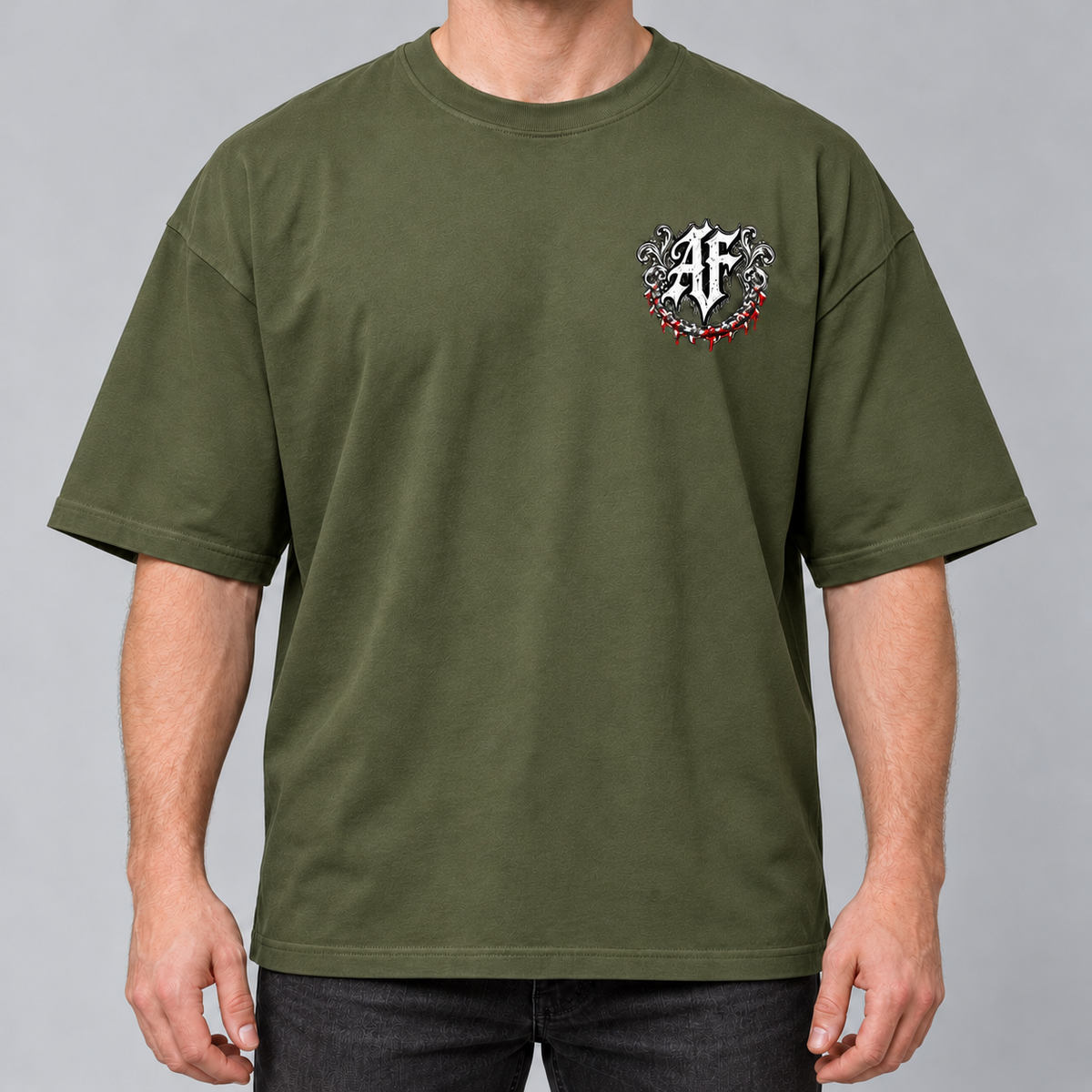 T-shirt Oversize - LE BOUCHER - AF CUSTOM & Valo la Buchette