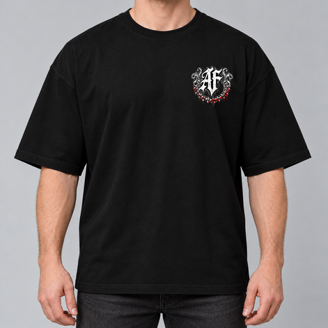 T-shirt Oversize - LE BOUCHER - AF CUSTOM & Valo la Buchette