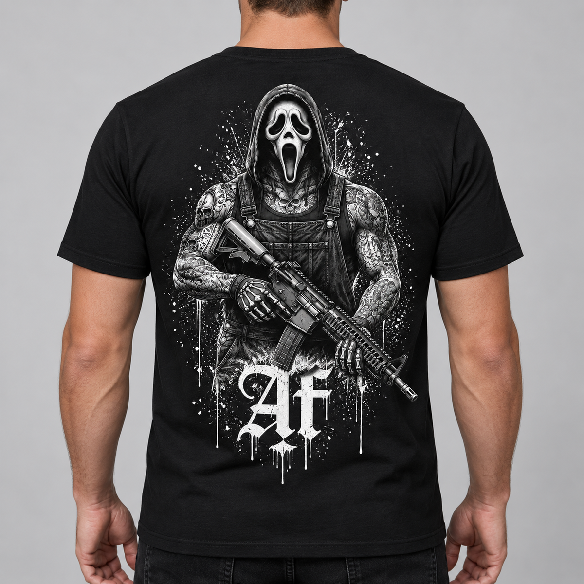 T-shirt Regular - SPECTRE TACTIQUE - AF CUSTOM & Valo la Buchette