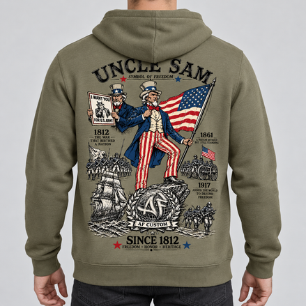 Sweat à Capuche - Uncle Sam Since 1812
