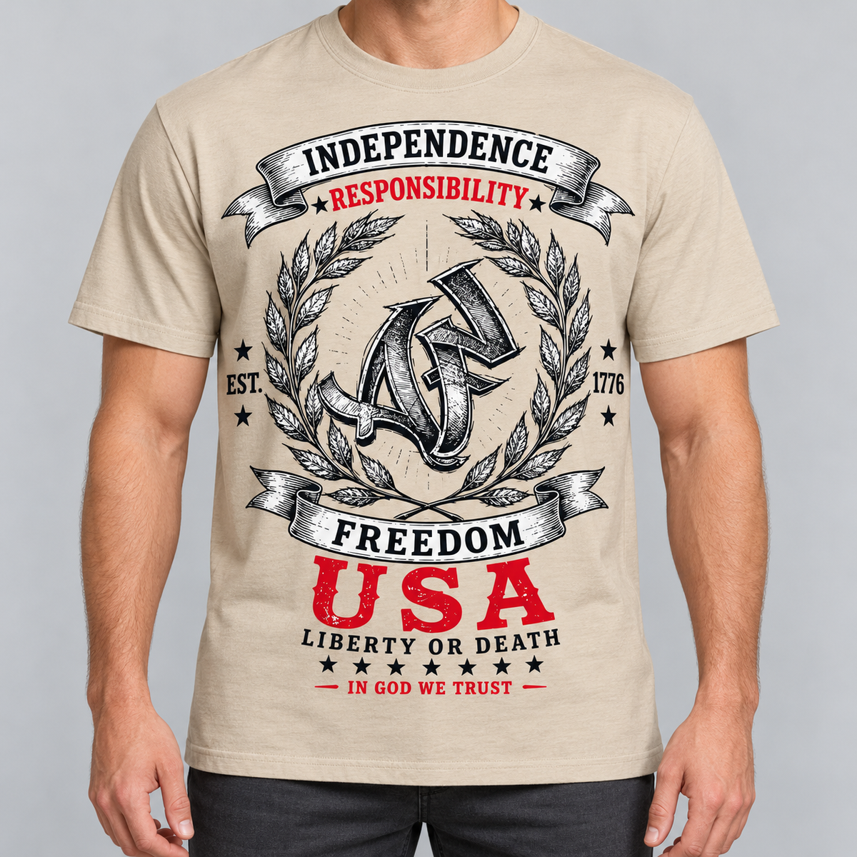 T-shirt Regular - EST. 1776 - In Case of Emergency