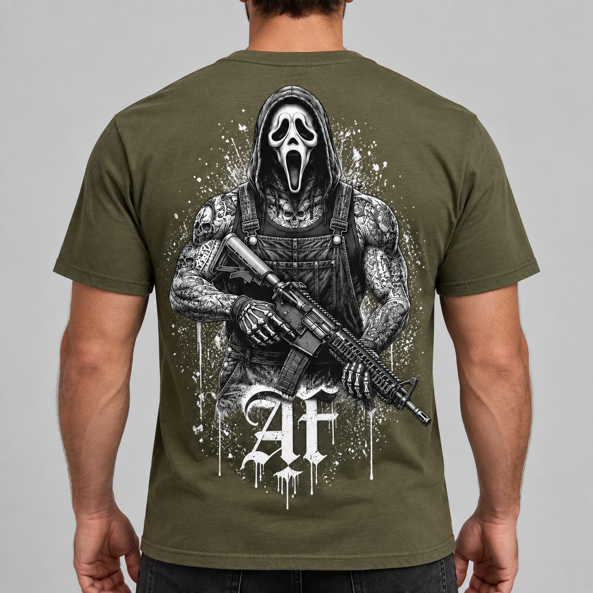 T-shirt Regular - SPECTRE TACTIQUE - AF CUSTOM & Valo la Buchette