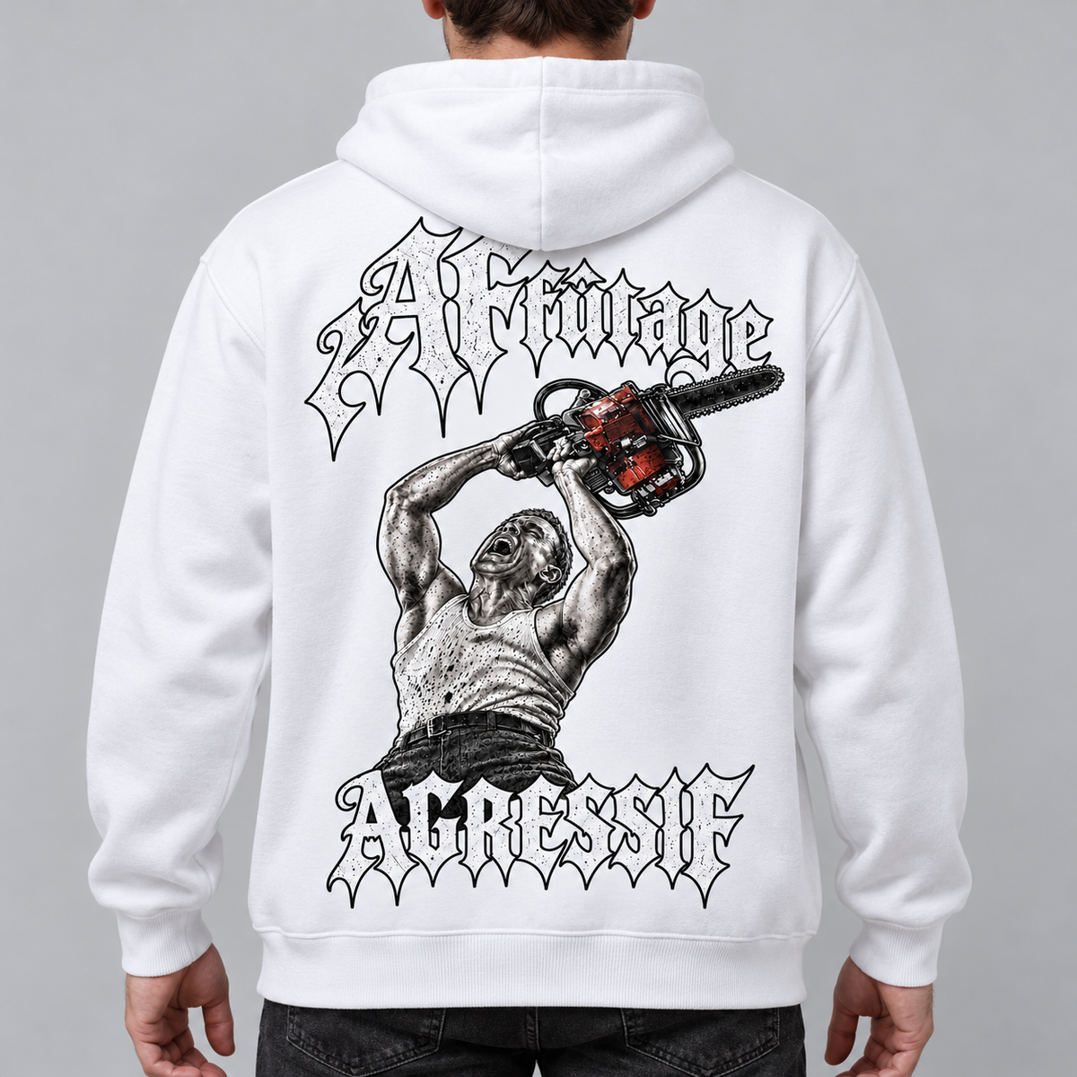 Sweat à Capuche - DERNIER CRI - AF CUSTOM x Valo la Buchette