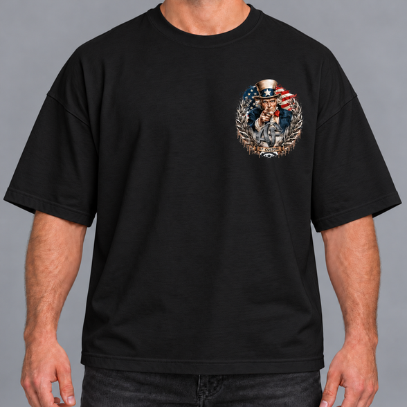 T-shirt Oversize - Uncle Sam Since 1812