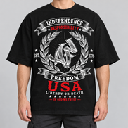 T-shirt Oversize - EST. 1776 In Case of Emergency