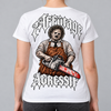 T-shirt Femme - LE BOUCHER - AF CUSTOM & Valo la Buchette