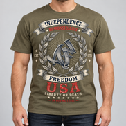 T-shirt Regular - EST. 1776 - In Case of Emergency
