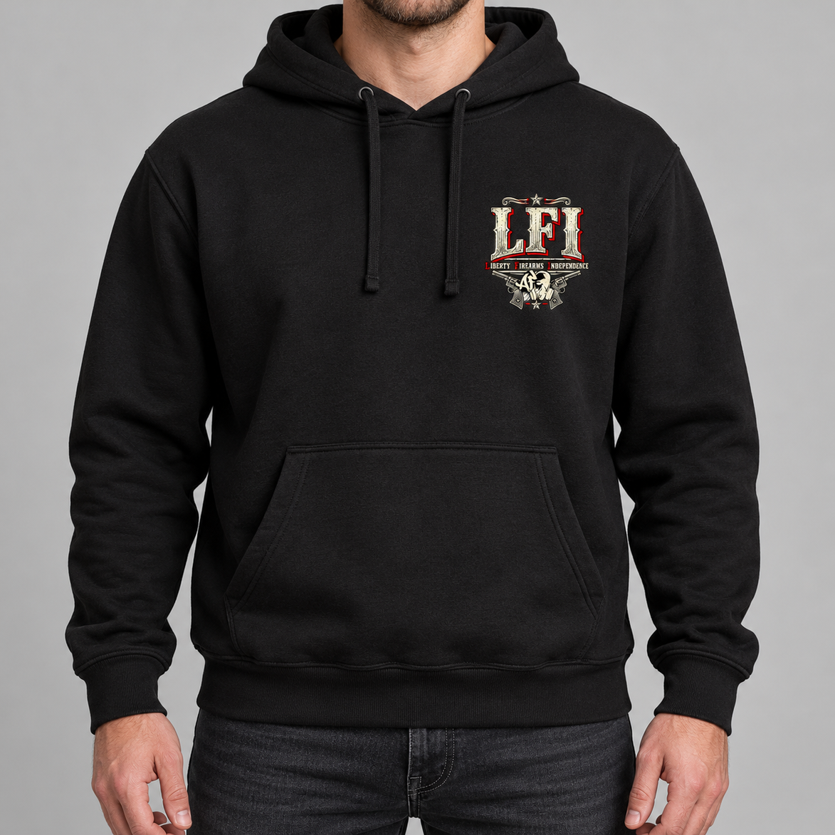 Sweat à Capuche - LFI — LIBERTY. FIREARMS. INDEPENDENCE.