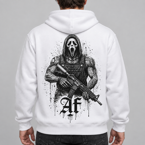 Sweat à Capuche - SPECTRE TACTIQUE - AF CUSTOM & Valo la Buchette