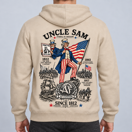 Sweat à Capuche - Uncle Sam Since 1812