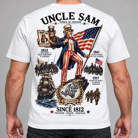 T-shirt Regular - Uncle Sam Since 1812