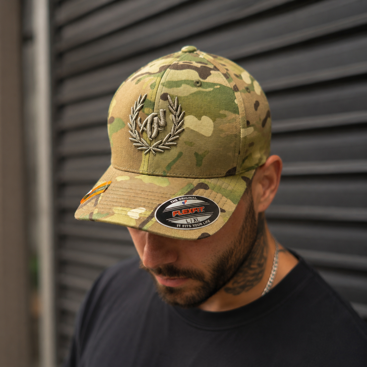 Casquette Flex Multicam - Broderie 3D - 