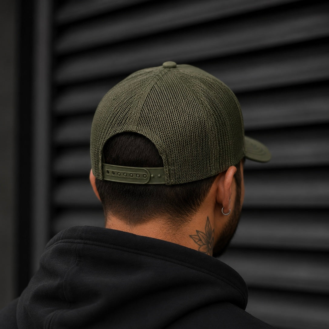 Trucker Kaki – Broderie 3D 