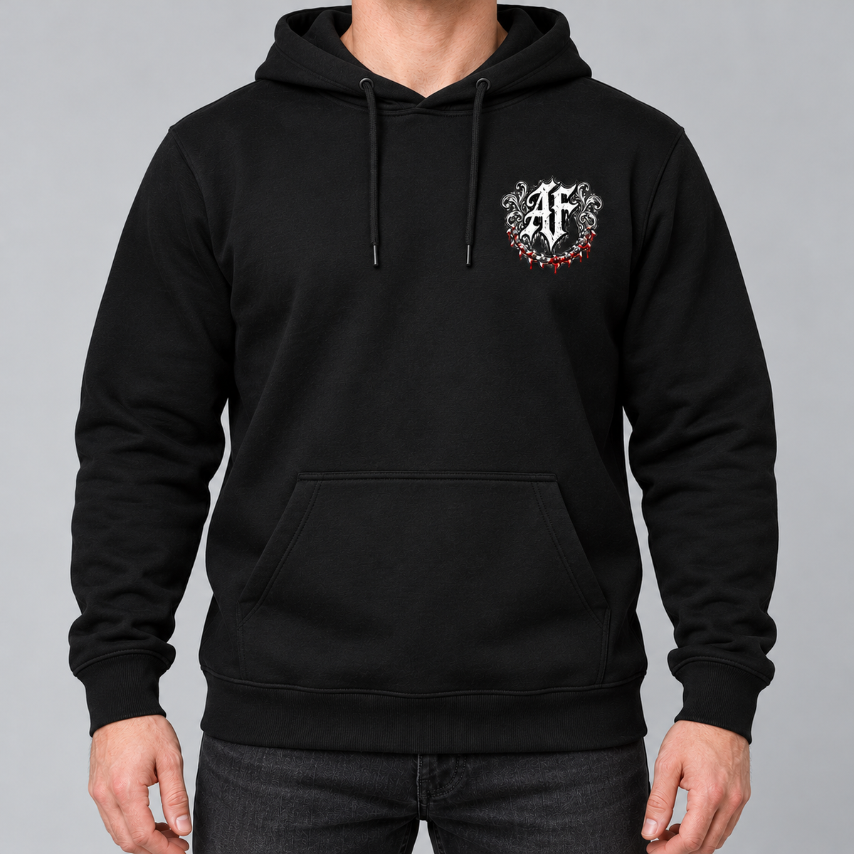 Sweat à Capuche - LE BOUCHER - AF CUSTOM & Valo la Buchette