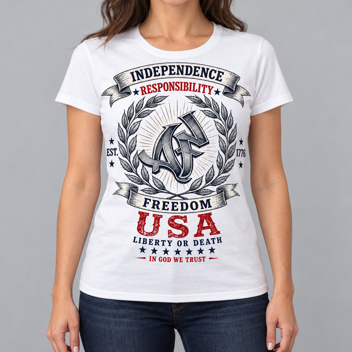 T-shirt Femme - EST. 1776 In Case of Emergency
