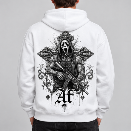 Sweat à Capuche - SPECTRE MAUDIT - AF CUSTOM & Valo la Buchette