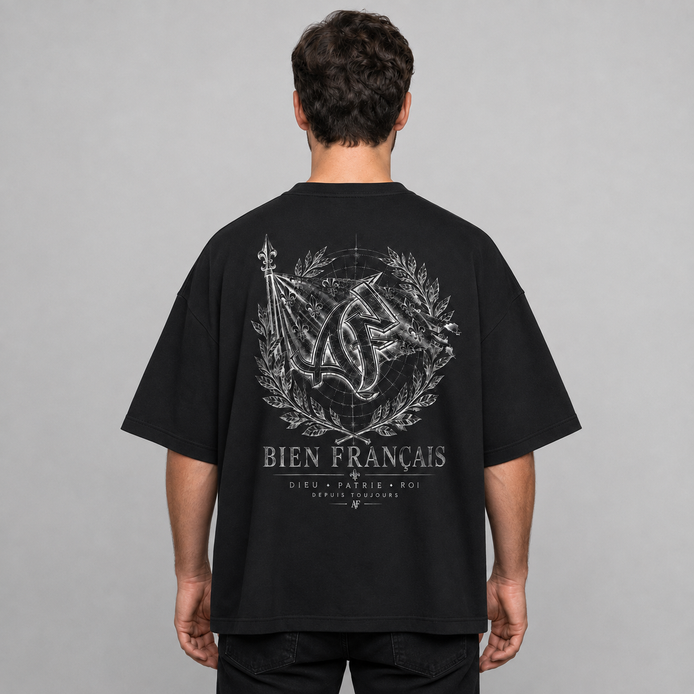 T-shirt Oversize - Bien Français Monochrome