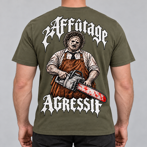 T-shirt Regular - LE BOUCHER - AF CUSTOM & Valo la Buchette