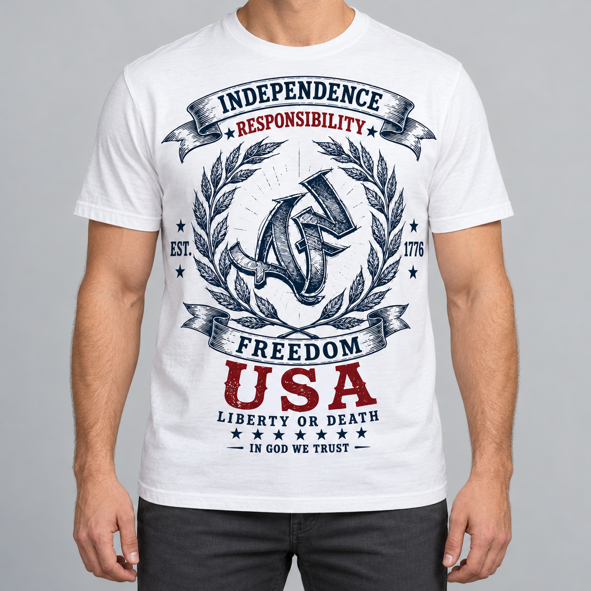 T-shirt Regular - EST. 1776 - In Case of Emergency