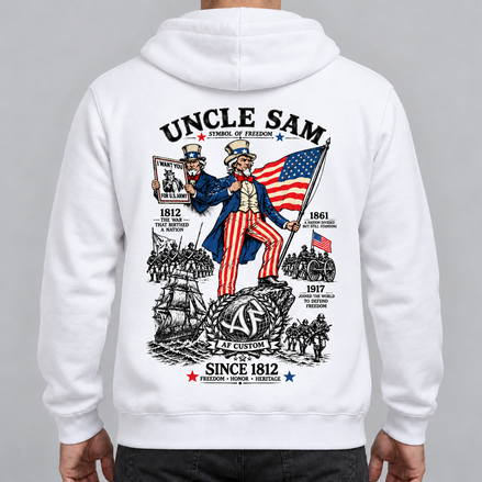 Sweat à Capuche - Uncle Sam Since 1812