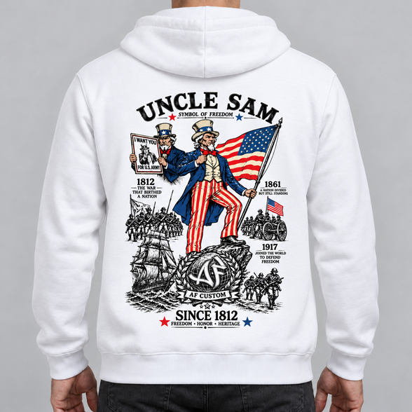 Sweat à Capuche - Uncle Sam Since 1812
