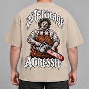 T-shirt Oversize - LE BOUCHER - AF CUSTOM & Valo la Buchette