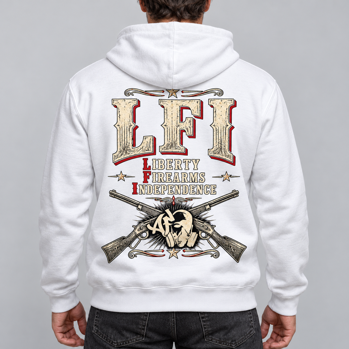 Sweat à Capuche - LFI — LIBERTY. FIREARMS. INDEPENDENCE.