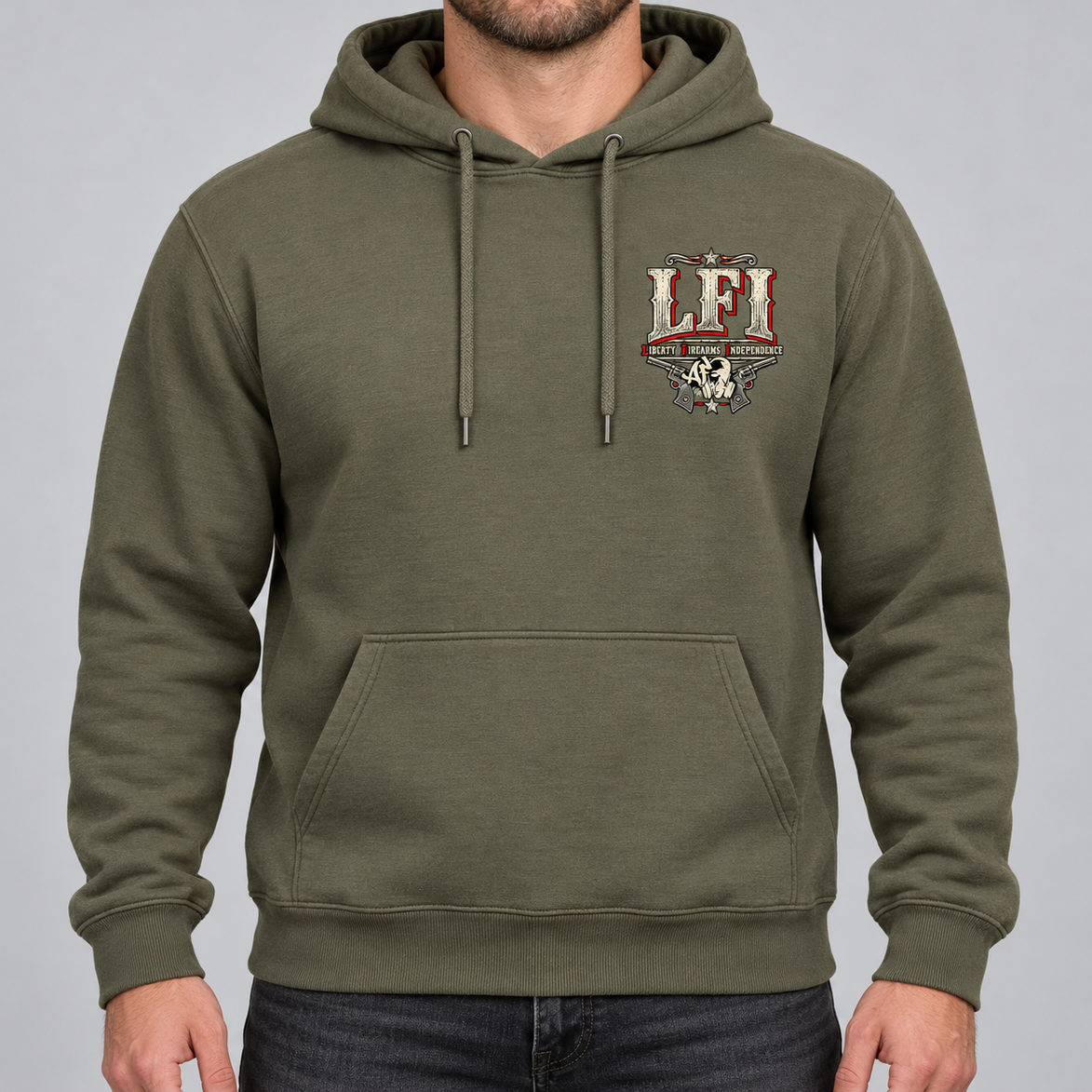 Sweat à Capuche - LFI — LIBERTY. FIREARMS. INDEPENDENCE.