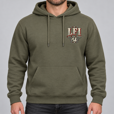 Sweat à Capuche - LFI — LIBERTY. FIREARMS. INDEPENDENCE.