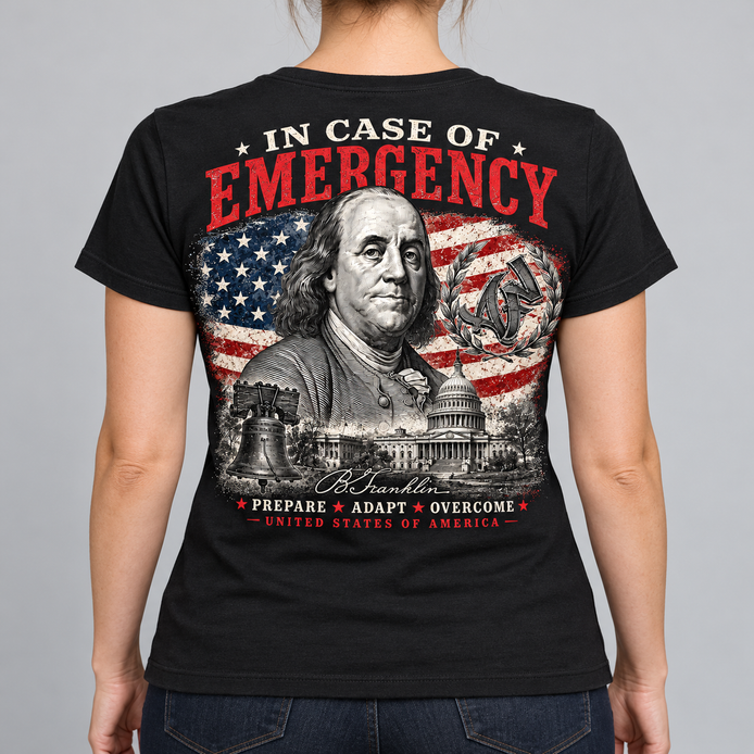T-shirt Femme - EST. 1776 In Case of Emergency