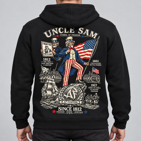 Sweat à Capuche - Uncle Sam Since 1812