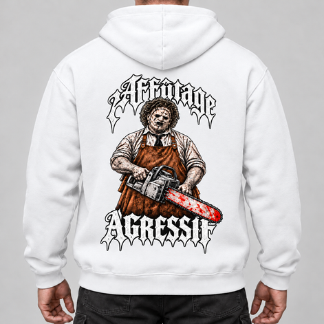 Sweat à Capuche - LE BOUCHER - AF CUSTOM & Valo la Buchette