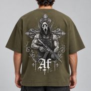 T-shirt Oversize - SPECTRE MAUDIT - AF CUSTOM & Valo la Buchette