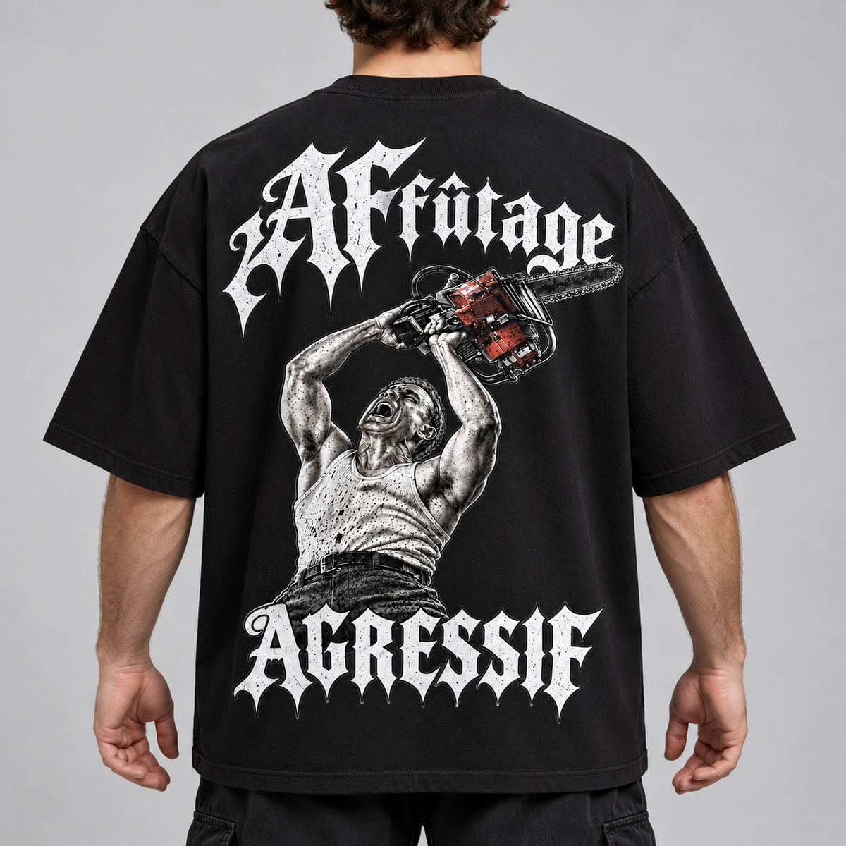 T-shirt Oversize -DERNIER CRI - AF CUSTOM & Valo la Buchette