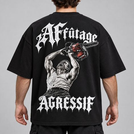 T-shirt Oversize -DERNIER CRI - AF CUSTOM & Valo la Buchette