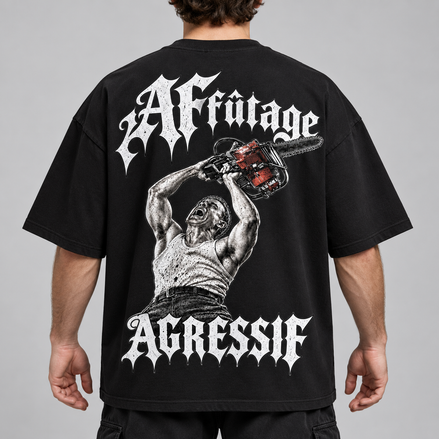 T-shirt Oversize -DERNIER CRI - AF CUSTOM & Valo la Buchette