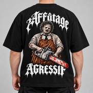 T-shirt Oversize - LE BOUCHER - AF CUSTOM & Valo la Buchette