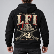 Sweat à Capuche - LFI — LIBERTY. FIREARMS. INDEPENDENCE.