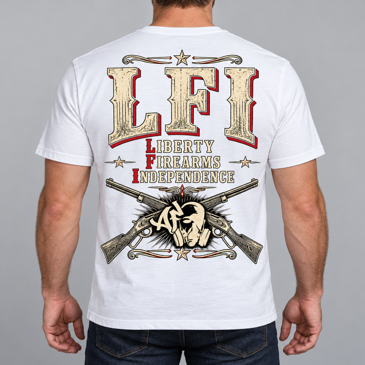 T-shirt Regular - LFI — LIBERTY. FIREARMS. INDEPENDENCE.