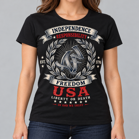 T-shirt Femme - EST. 1776 In Case of Emergency