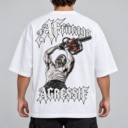 T-shirt Oversize -DERNIER CRI - AF CUSTOM & Valo la Buchette