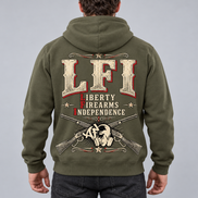 Sweat à Capuche - LFI — LIBERTY. FIREARMS. INDEPENDENCE.