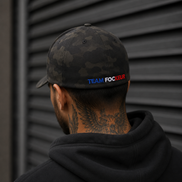 Casquette Flex Multicam Black – Broderie 3D Noir - 