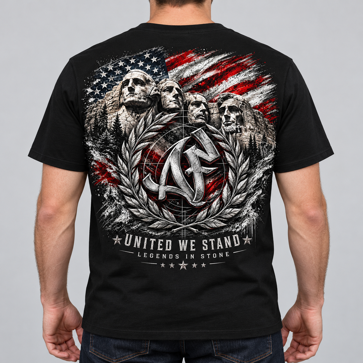 T-shirt Oversize - United We Stand Legends in Stone