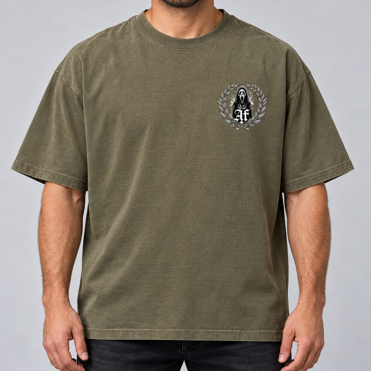 T-shirt Oversize - SPECTRE MAUDIT - AF CUSTOM & Valo la Buchette